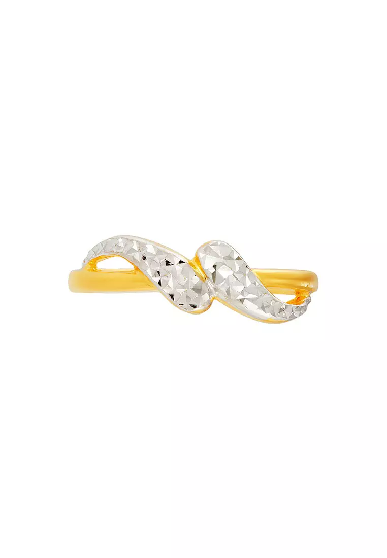 HABIB 916/22K Yellow and White Gold Ring RG16860124(C)