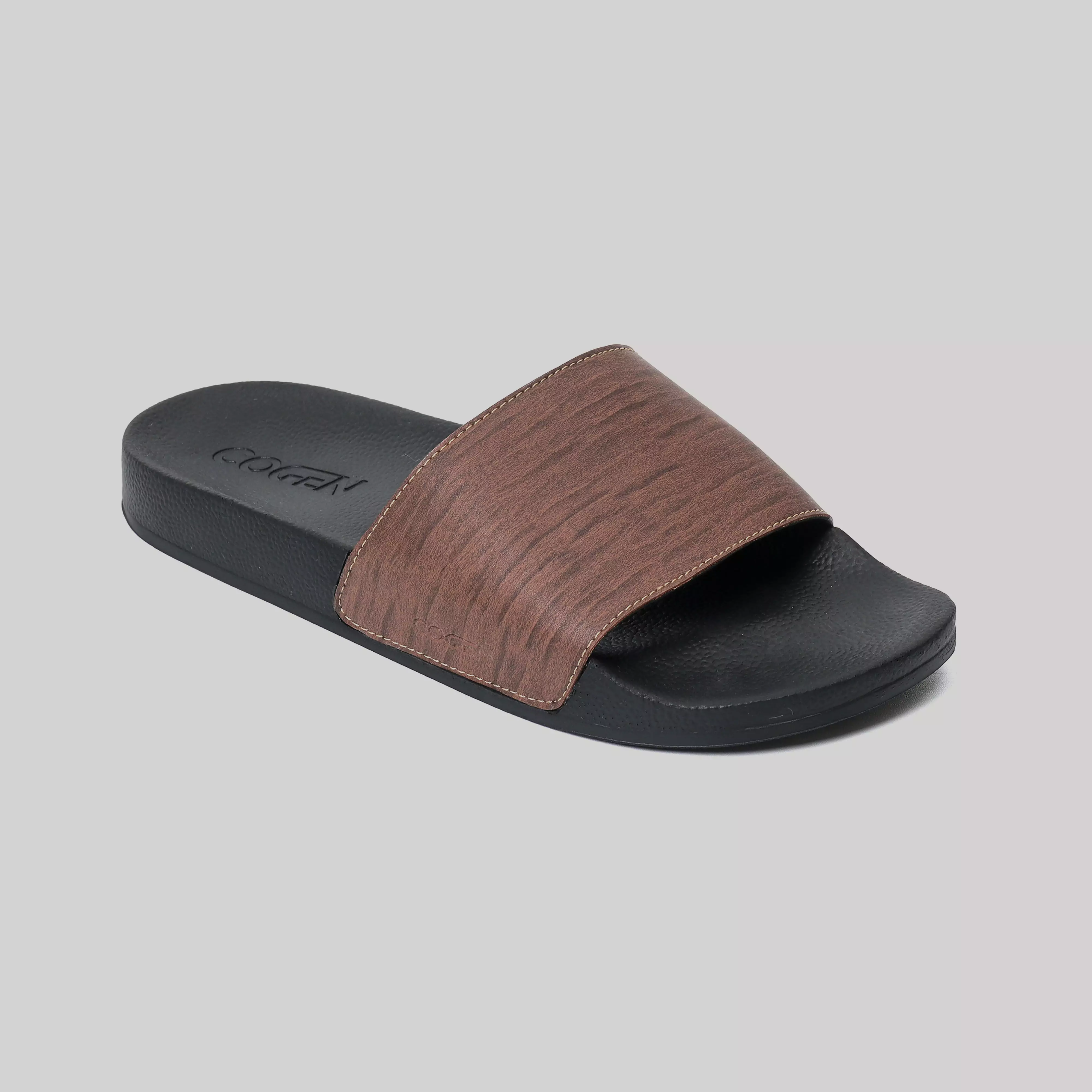 Sandal Pria Cogen Line Series - Brown