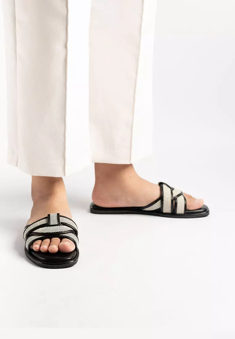 Axel Cross Jute Sandals