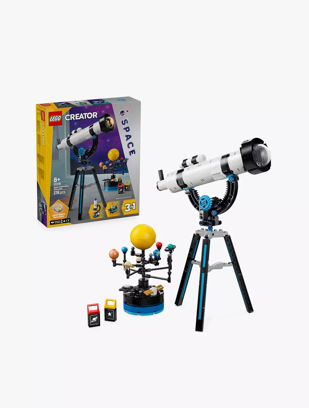 LEGO® Creator 3 in 1 Space Exploration Telescope Toy - 31378