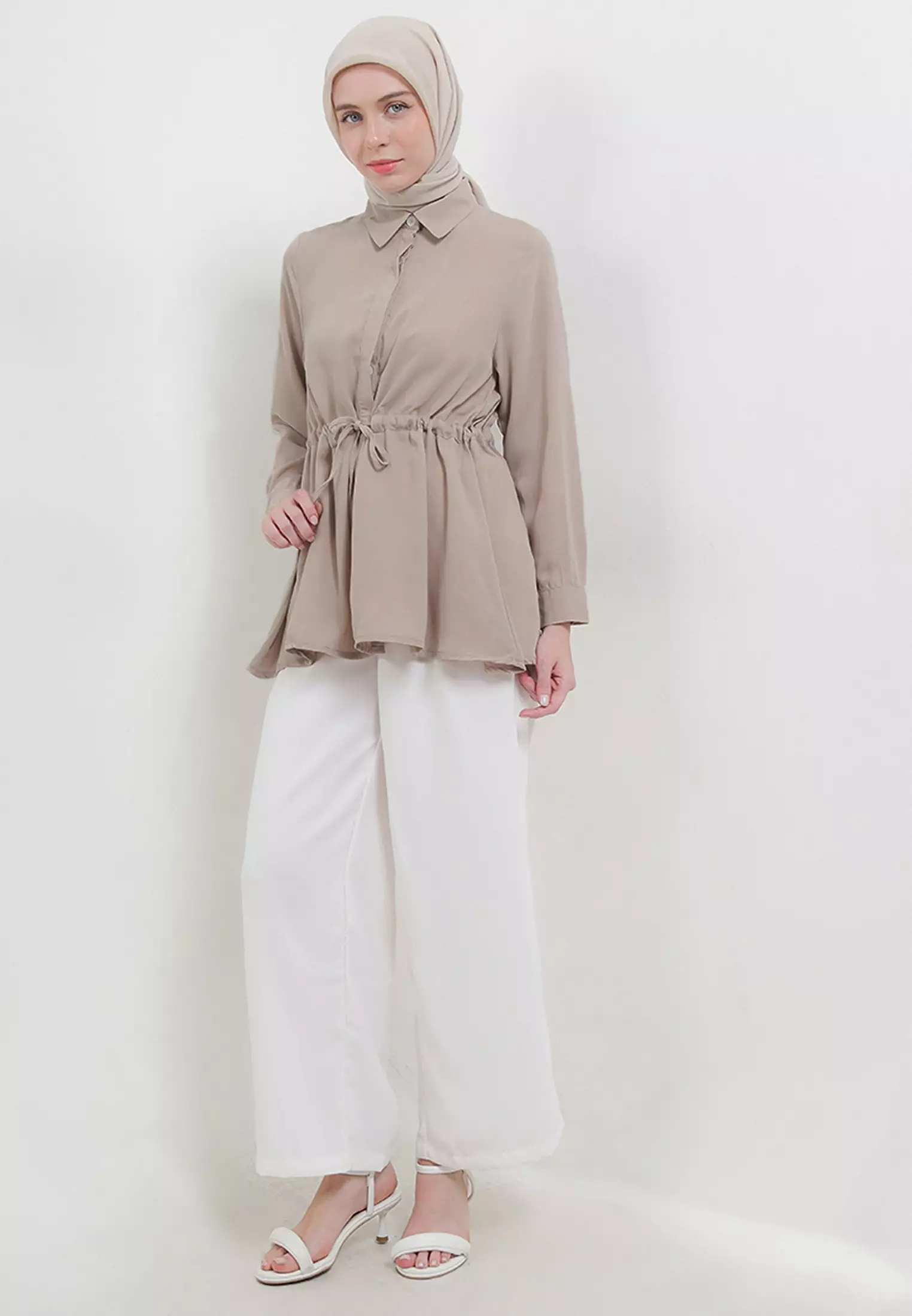 MFMW Alyze Atasan Blouse Khaky