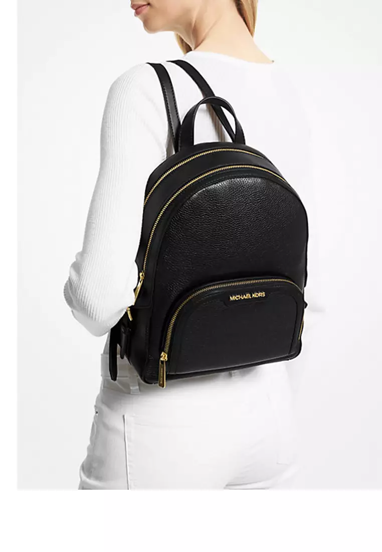 Michael kors pebbled leather backpack sale