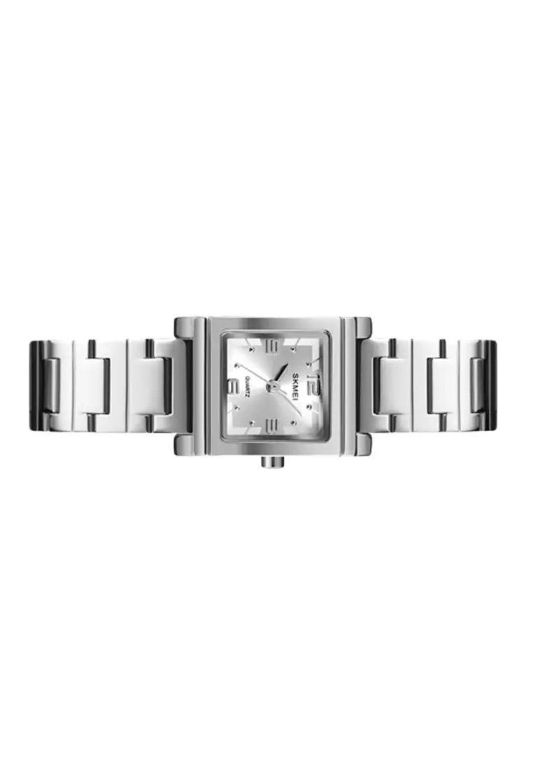 Jam Tangan Wanita / SKMEI 1388 Analog Stainless Steel / Jam Tangan Analog ORIGINAL