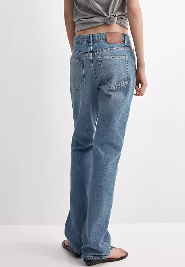 Straight Low-Waist Jeans