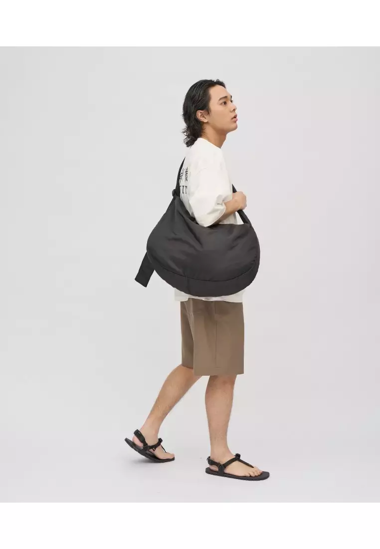 Plain-Me Cloud Bag-Black (L)  Polyester 100%