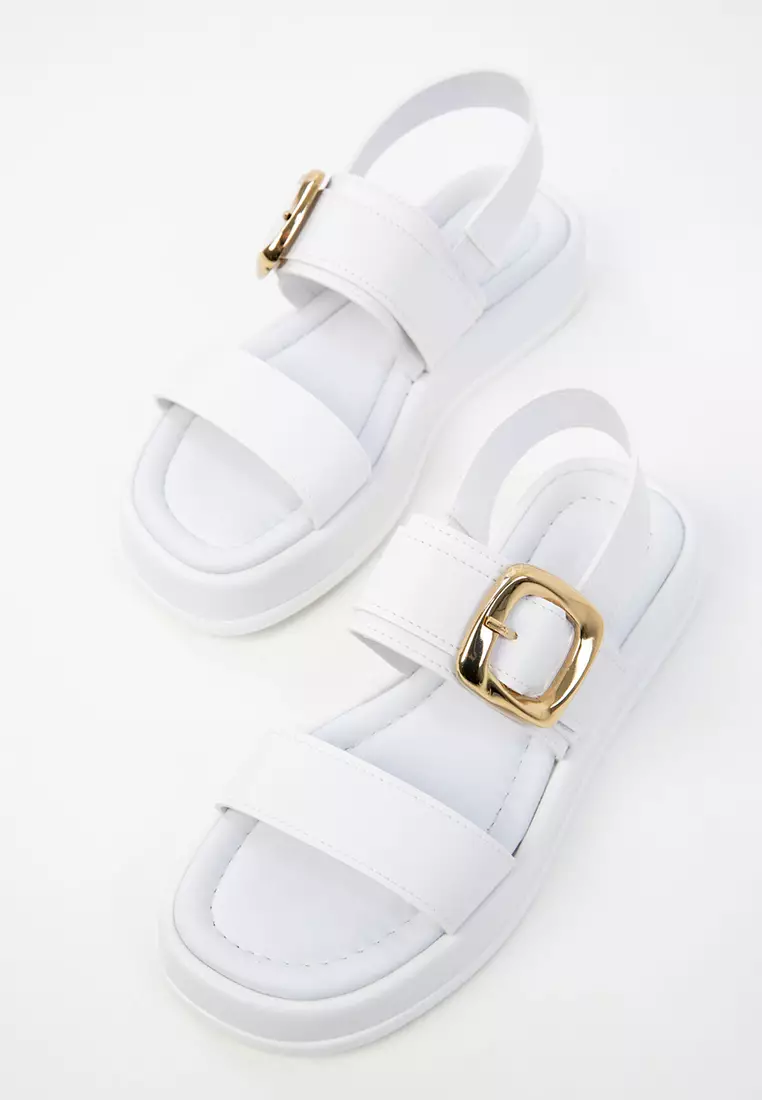 White Women's Sandals 20249