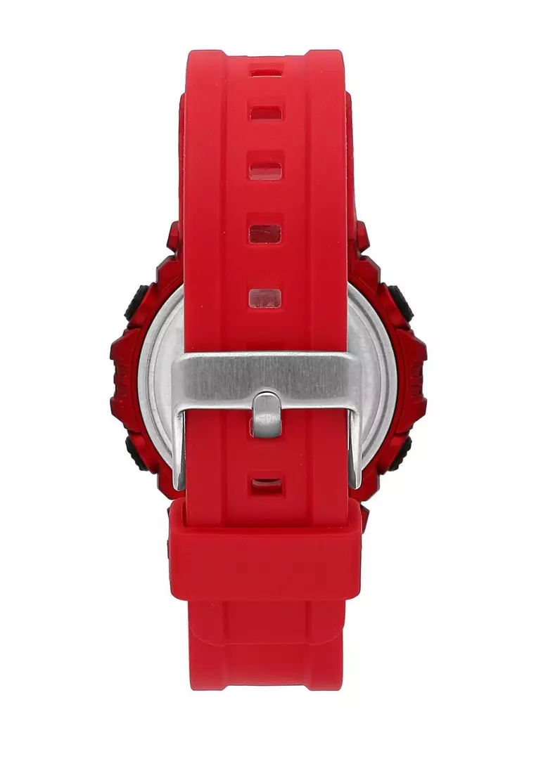 [3 Years Warranty] Sector Ex-32 40mm Case Men's Digital PU Watch R3251544002