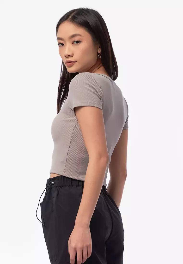 Short Sleeve Rib T-Shirt