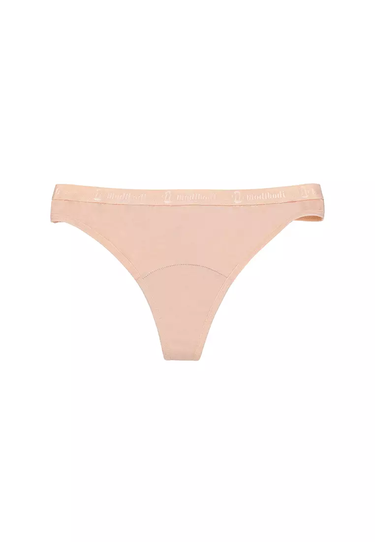 Modibodi Period Underwear Classic Thong Super Light Beige