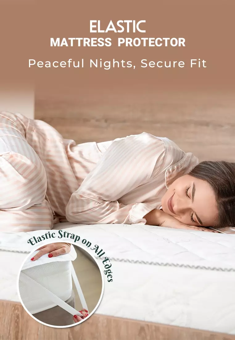 Buy Jean Perry Jean Perry Elastic Mattress Protector Online ZALORA