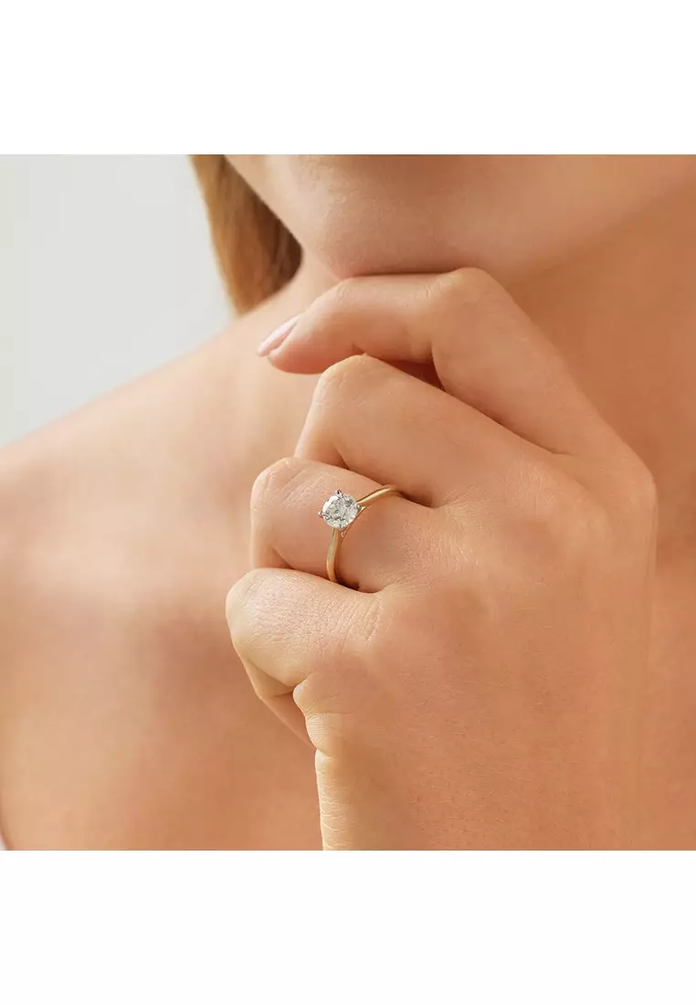 Buy Michael Hill Evermore Certified Solitaire Engagement Ring with