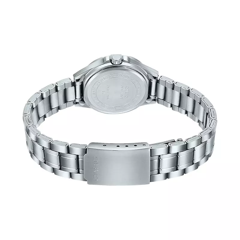 Jam Tangan Wanita Casio LTP-1308D-2AVDF LTP1308 LTP-1308D Enticer Blue Dial Stainless Steel Strap