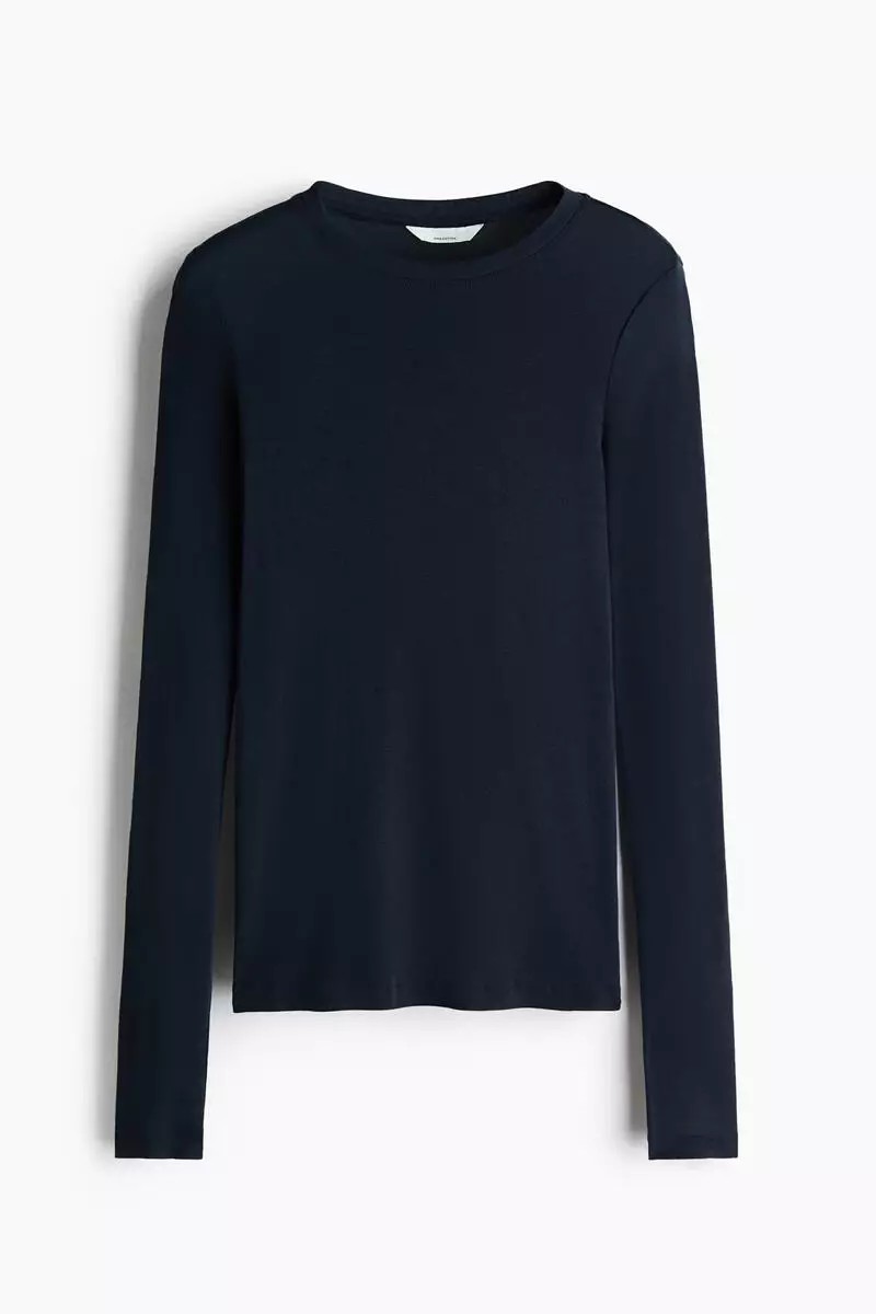 Pima cotton jersey top