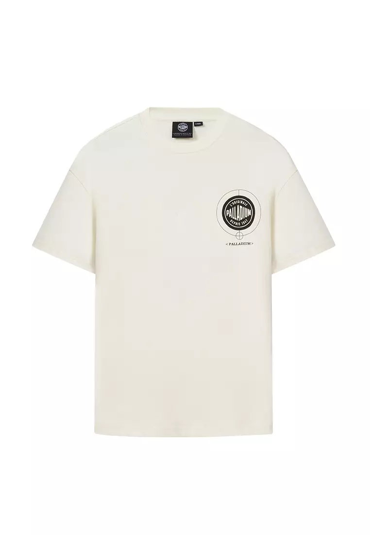 MEN'S PALLADIUM LOGO LOOSE FIT COTTON T-SHIRT