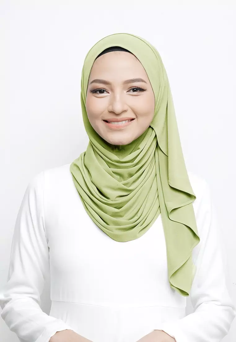 HIJAB INSTAN NAYA - SOFT GREEN