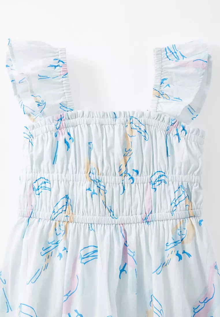 Frankie Flutter Sleeve Dress