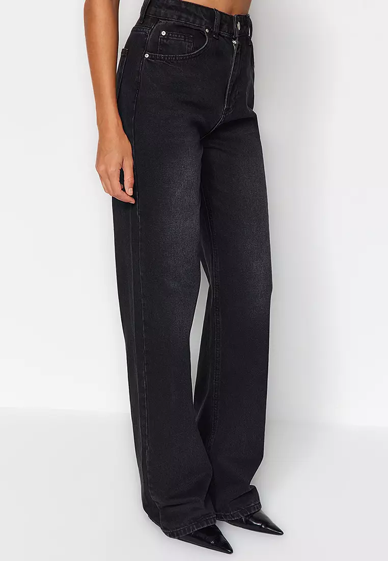 High Waist Wide Leg Jeans