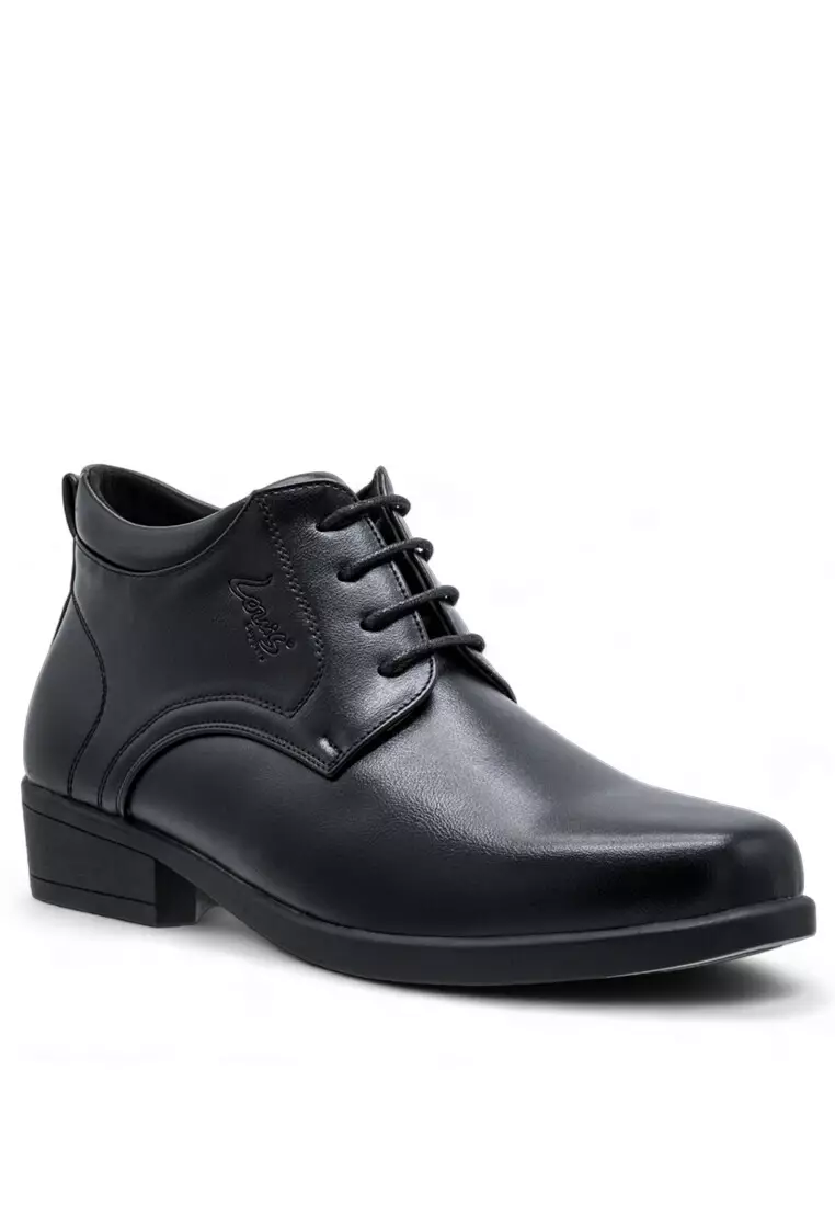 Men Lace Up Mid Cut Boots - 240311255