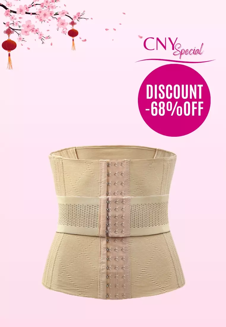 Buy Kiss & Tell Premium Saloma High-Waisted Shaping & Compression Girdle  Body Shaper Shapewear in Nude in Beige 2024 Online