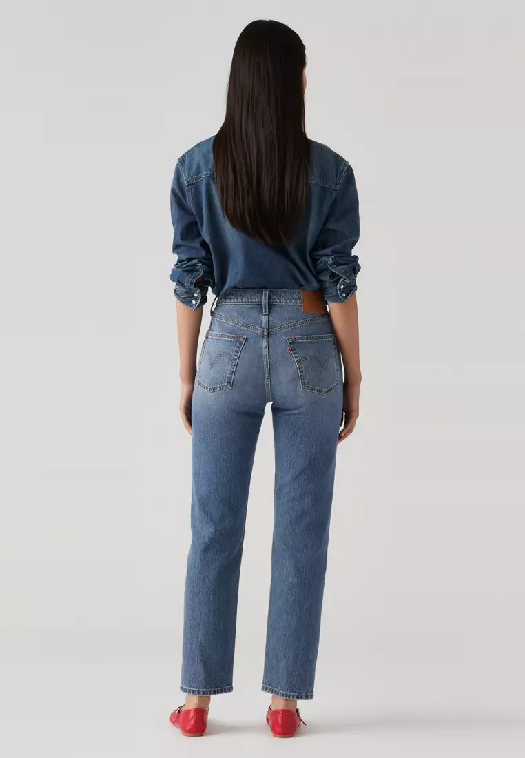 Buy Levi's Women's 501® Original Cropped Jeans 36200-0345 Online ...