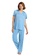 Exquisite Form blue Short Sleeve Pyjama Set 9DD20AABBED19BGS_2