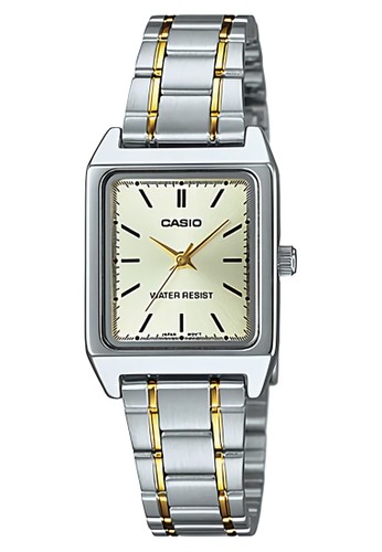 Casio gold Casio - Jam Tangan Wanita - Silver Gold - Stainless Steel Bracelet - LTP-V007SG-9EUDF C8B55ACC230CEDGS_1