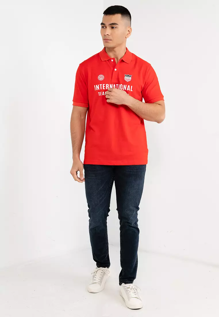 VOLKSWAGEN MEN S/S POLO TEE
