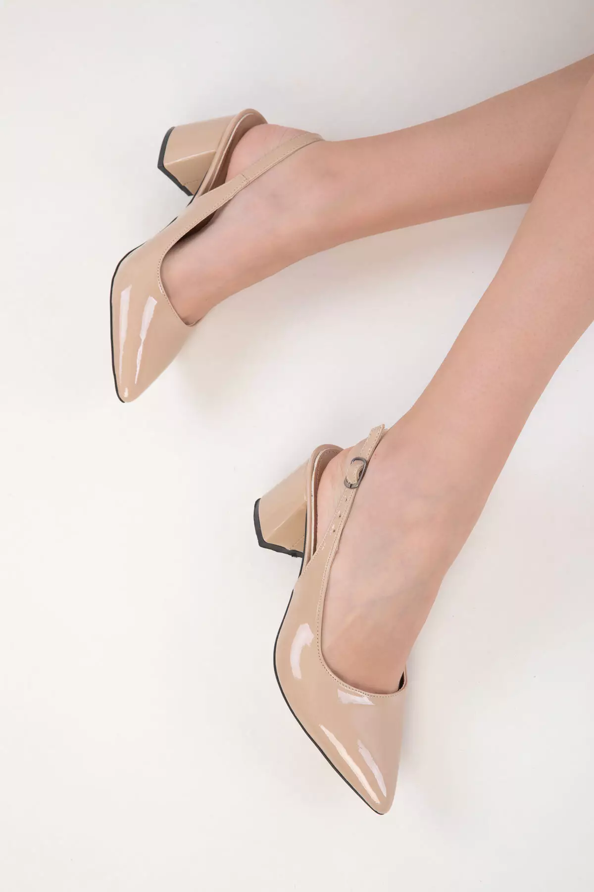 Ten Patent Leather Women's Classic Heeled Shoes 20371