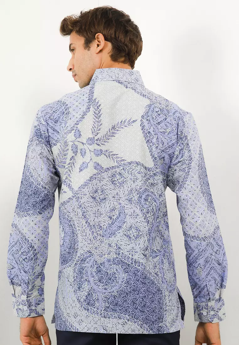 Aldric Shirt Kemeja Batik Katun Lengan Panjang