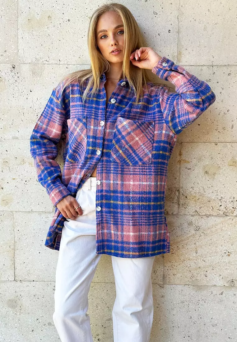 Oversize Checkered Shirt