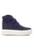 Shu Talk blue Amaztep Suede Leather High Top Velcro Sneakers C7D8CSH4C4CC22GS_1