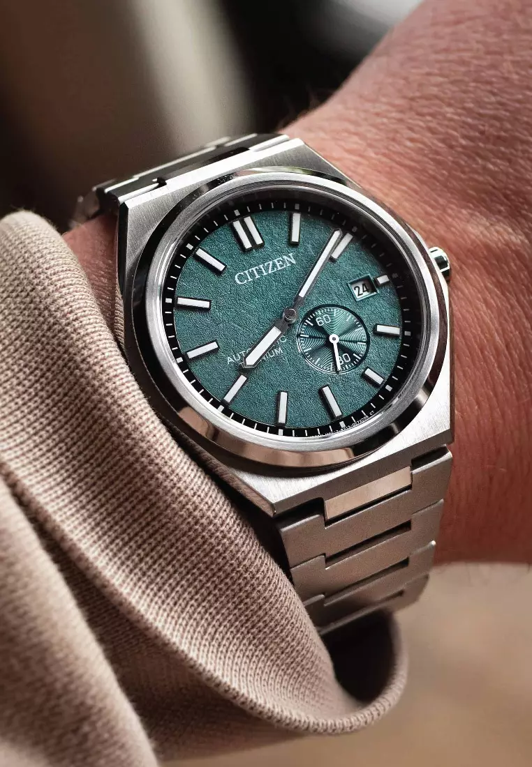 Buy Citizen Citizen Zenshin Mechanical Super Titanium Watch NJ0180