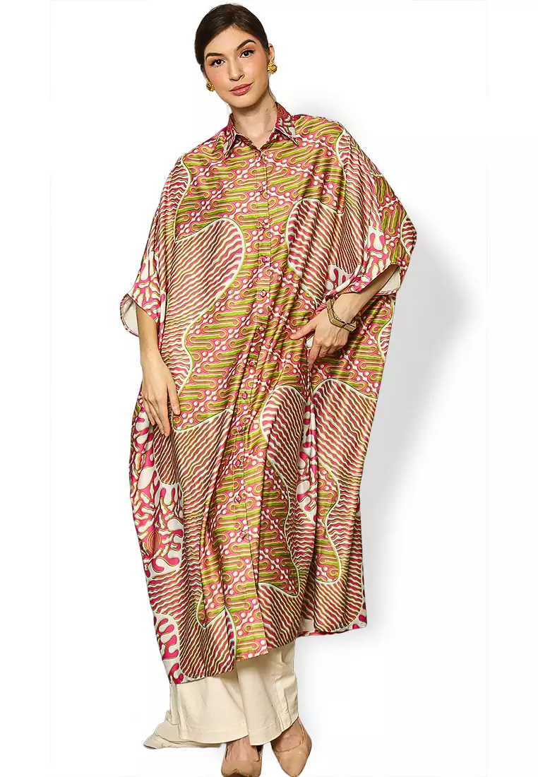 Kanzi Collared Kaftan
