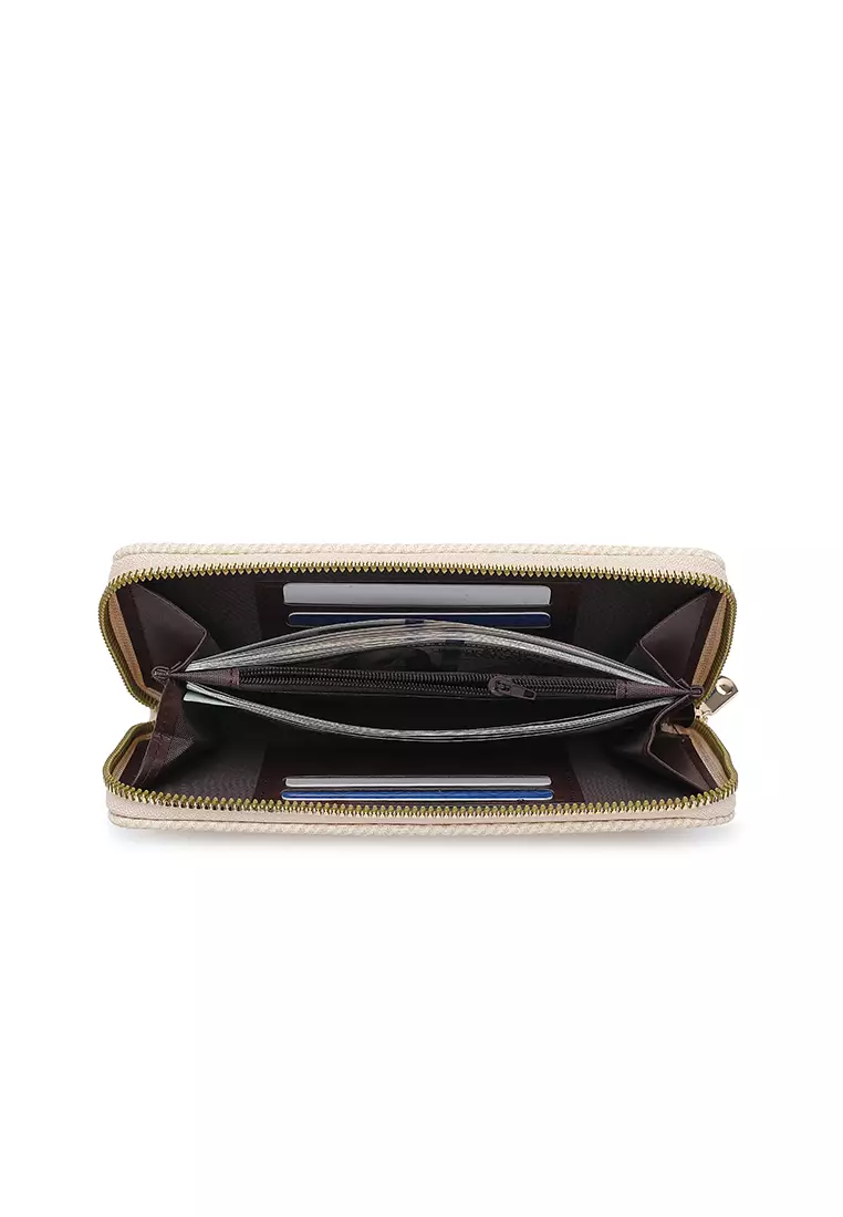 Women's Long Wallet / Purse - White