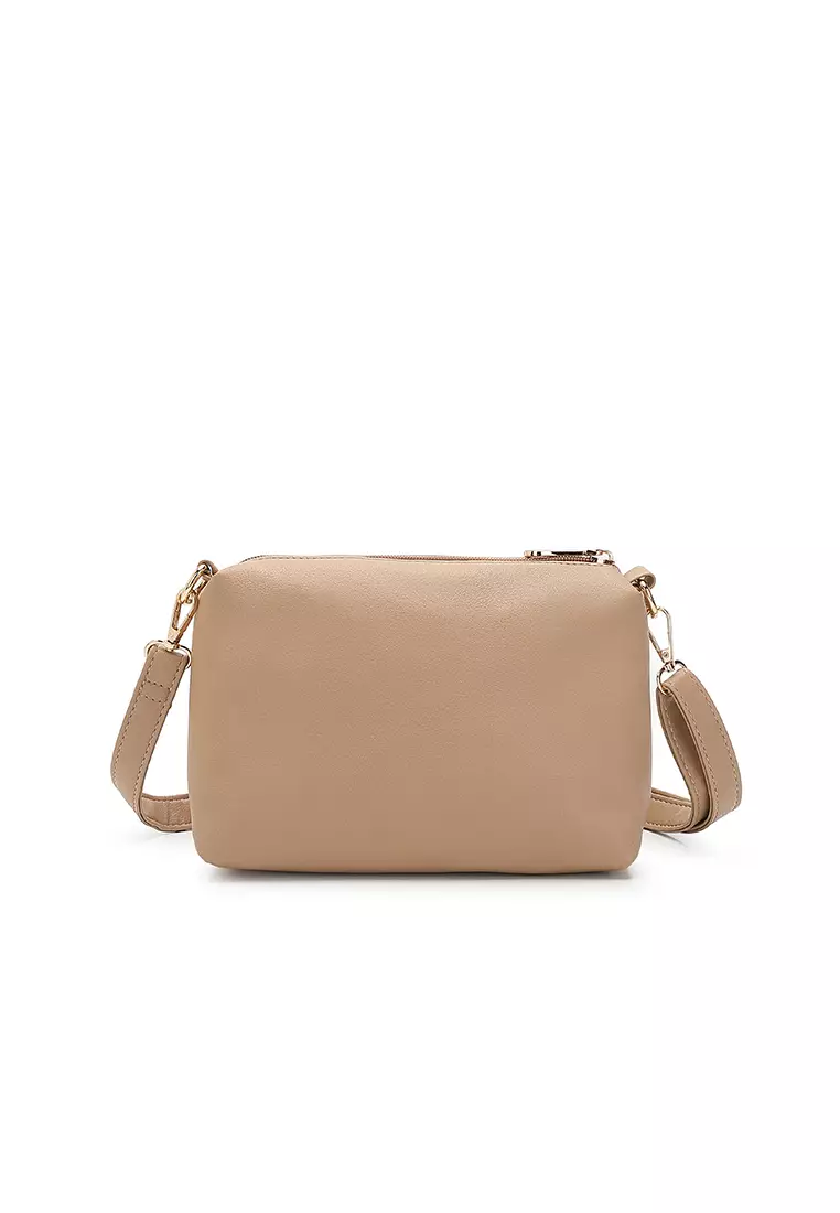 Women's Sling Bag / Crossbody Bag - Apricot