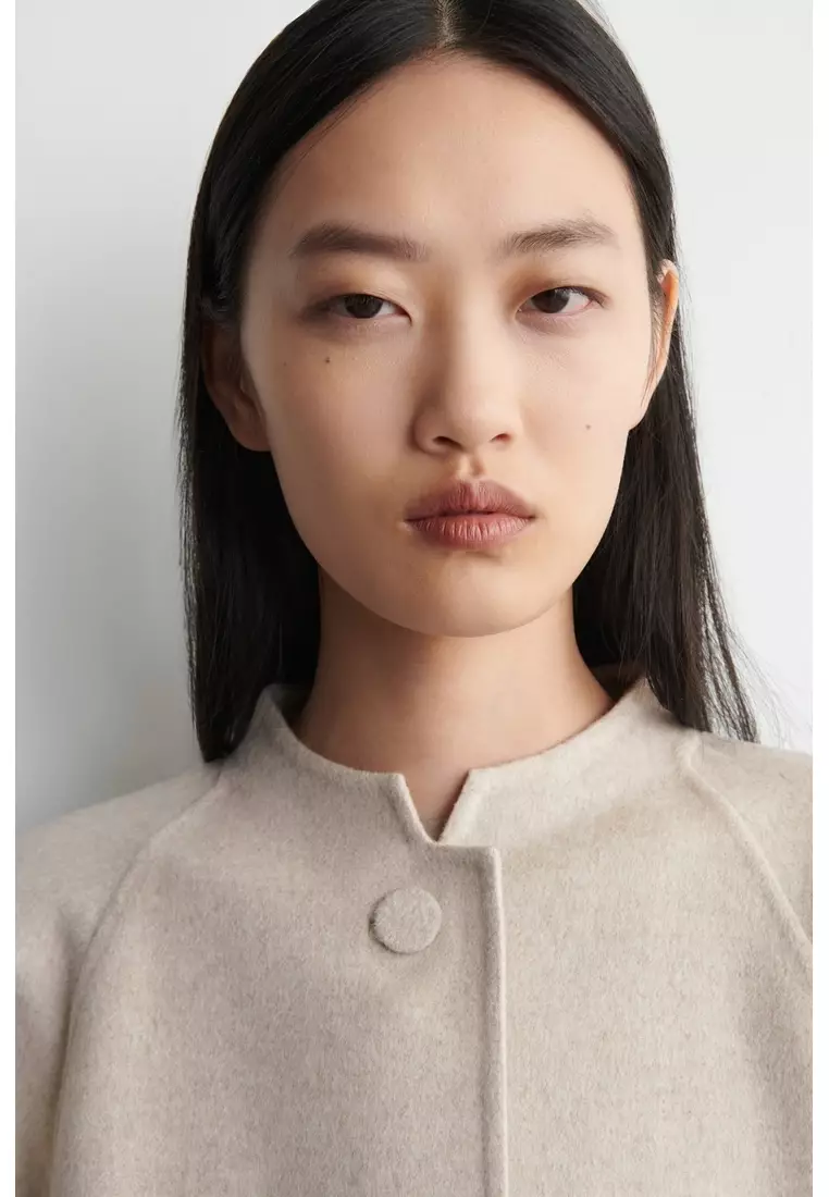 Buy COS ROUNDED DOUBLE-FACED WOOL JACKET 2026 Online | ZALORA