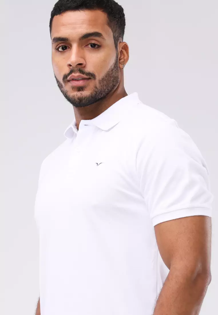 Cvc Collared Shirt Pique