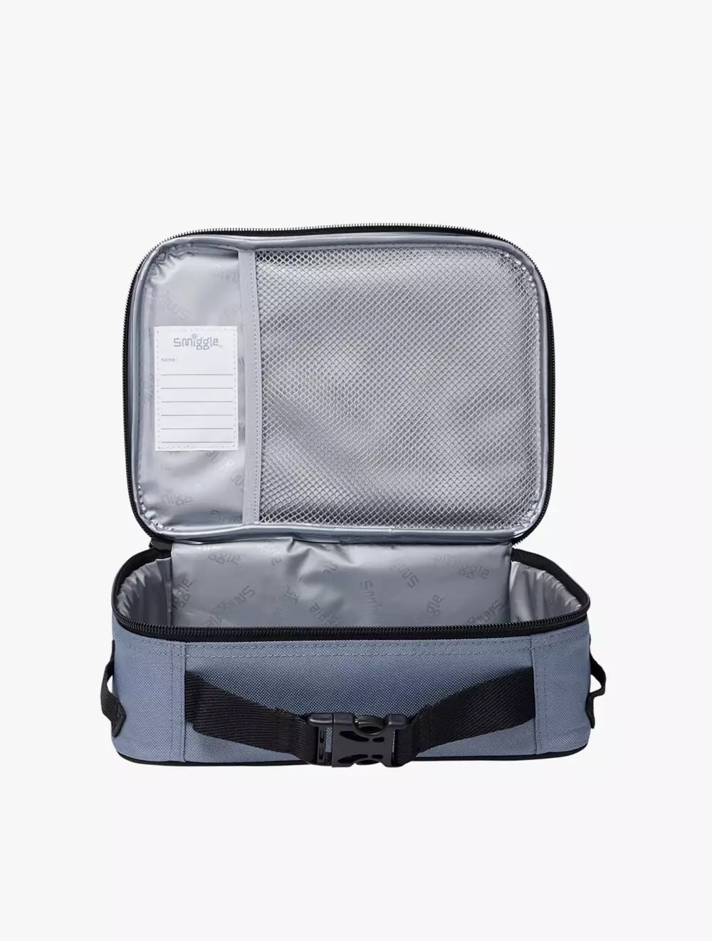 Smiggle Bright Eyes Oblong Attach Lunchbox - IGL457462GRY