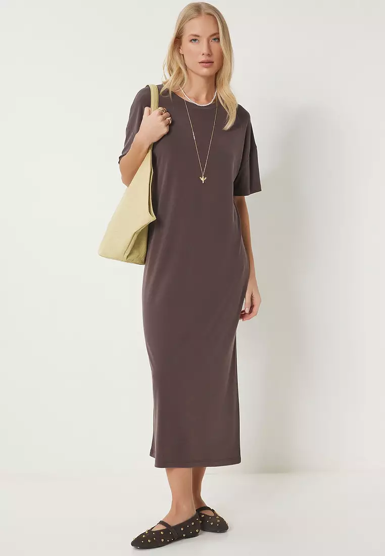 Oversize Basic Summer Knitted Dress