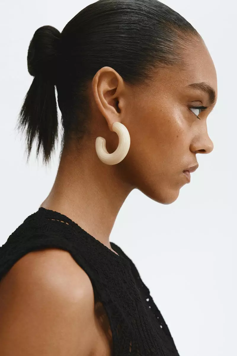 Hoop earrings