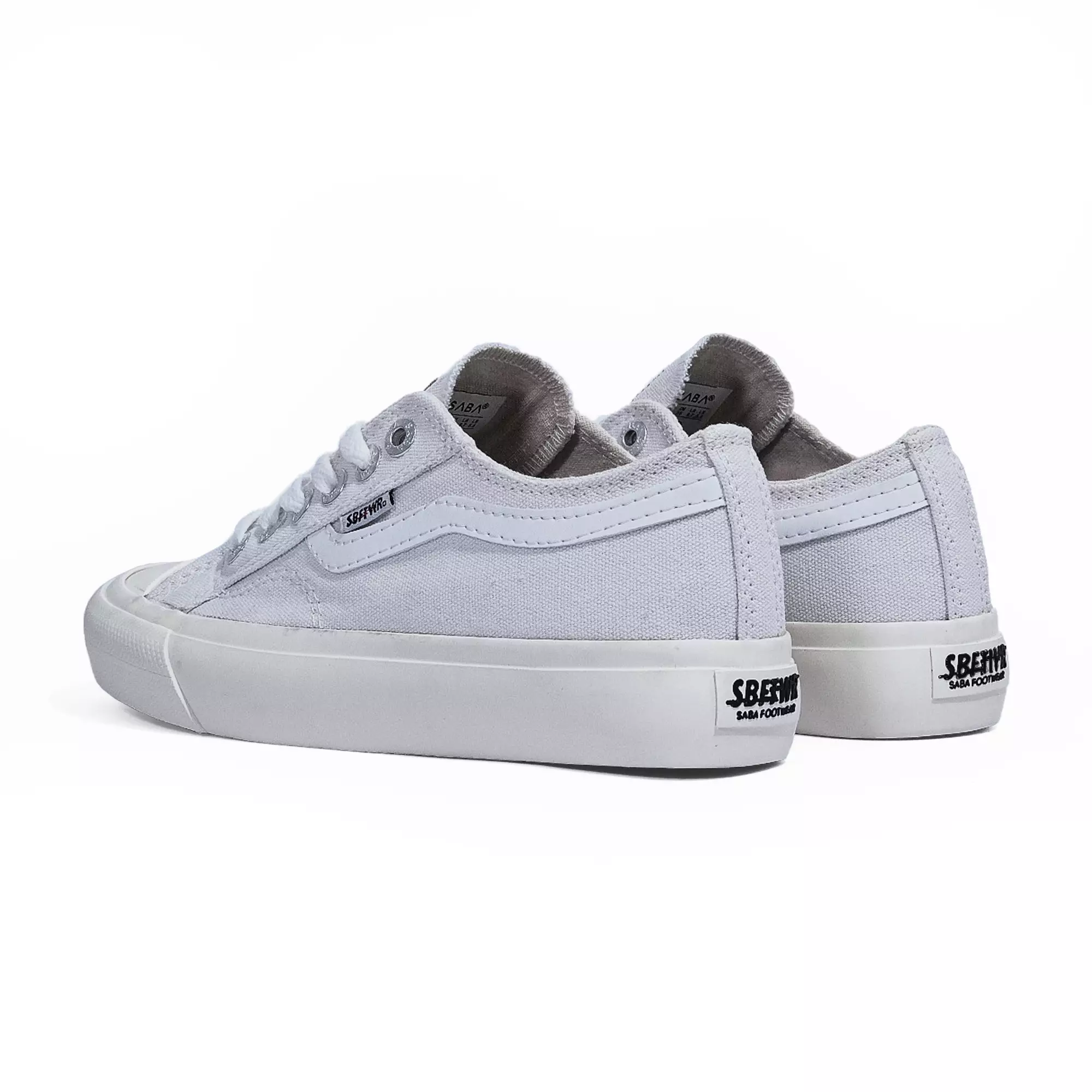 SABA Veloz Low All White - Sepatu Sneakers Casual Pria Wanita