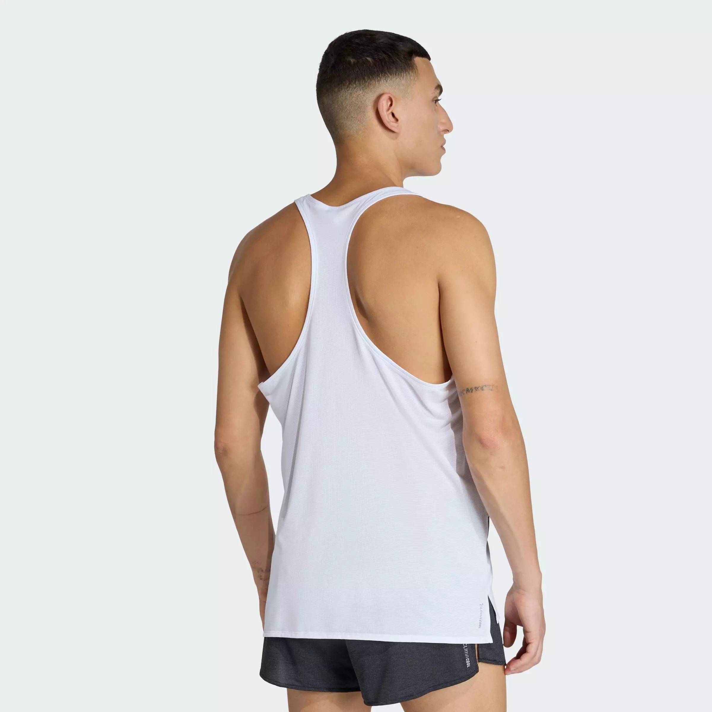 Running All Time Classics Singlet Men White KE5674