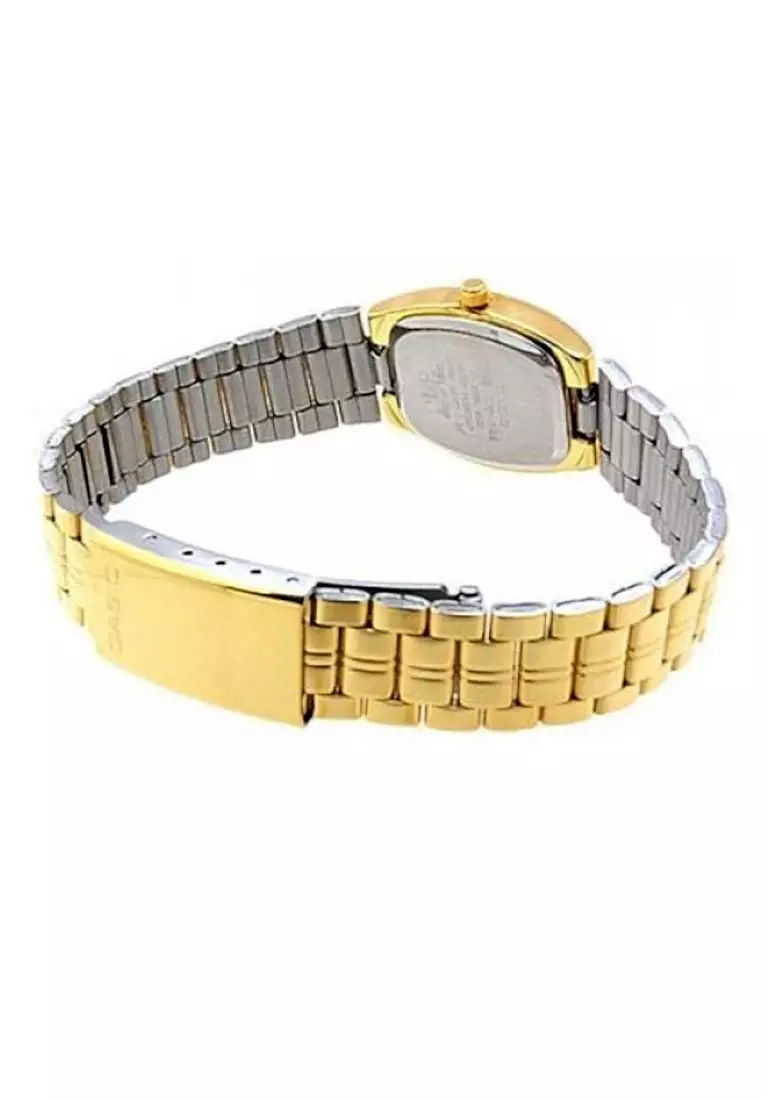 Casio - Jam Tangan Analog Wanita - Gold - Stainless Steel - LTP-1169N-7A
