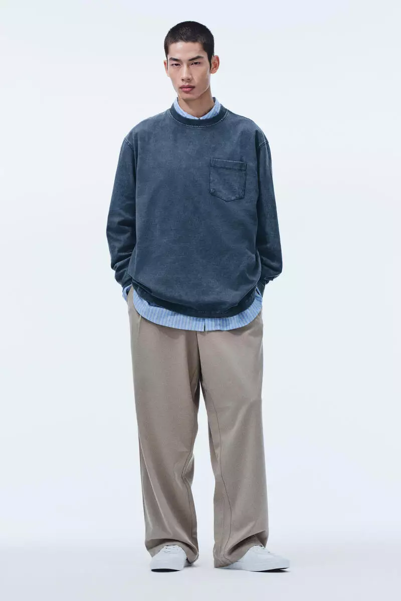 Loose Fit Long-sleeved top