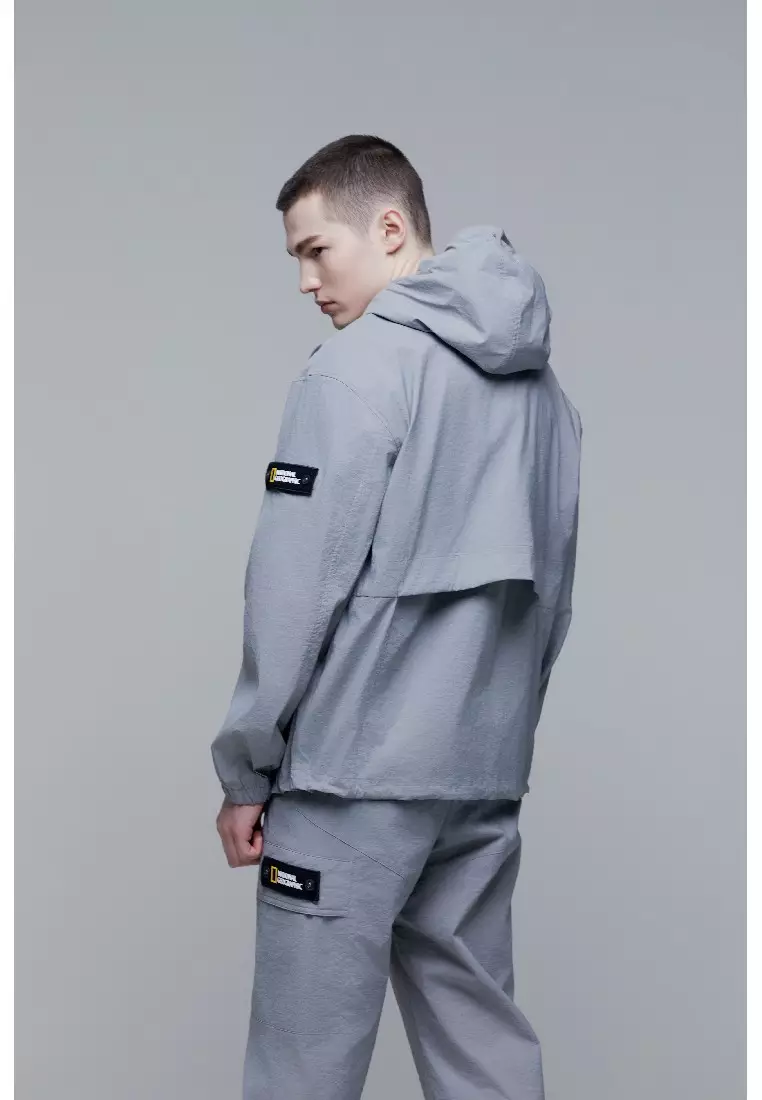 Unisex DIMER Woven Training Hooded Anorak Jacket