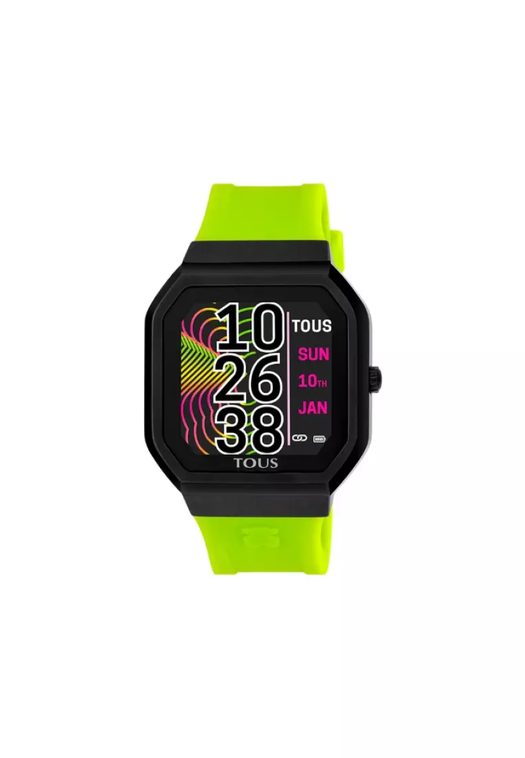 Buy TOUS TOUS B-Connect Smartwatch with Green Silicone Strap Online |  ZALORA Malaysia