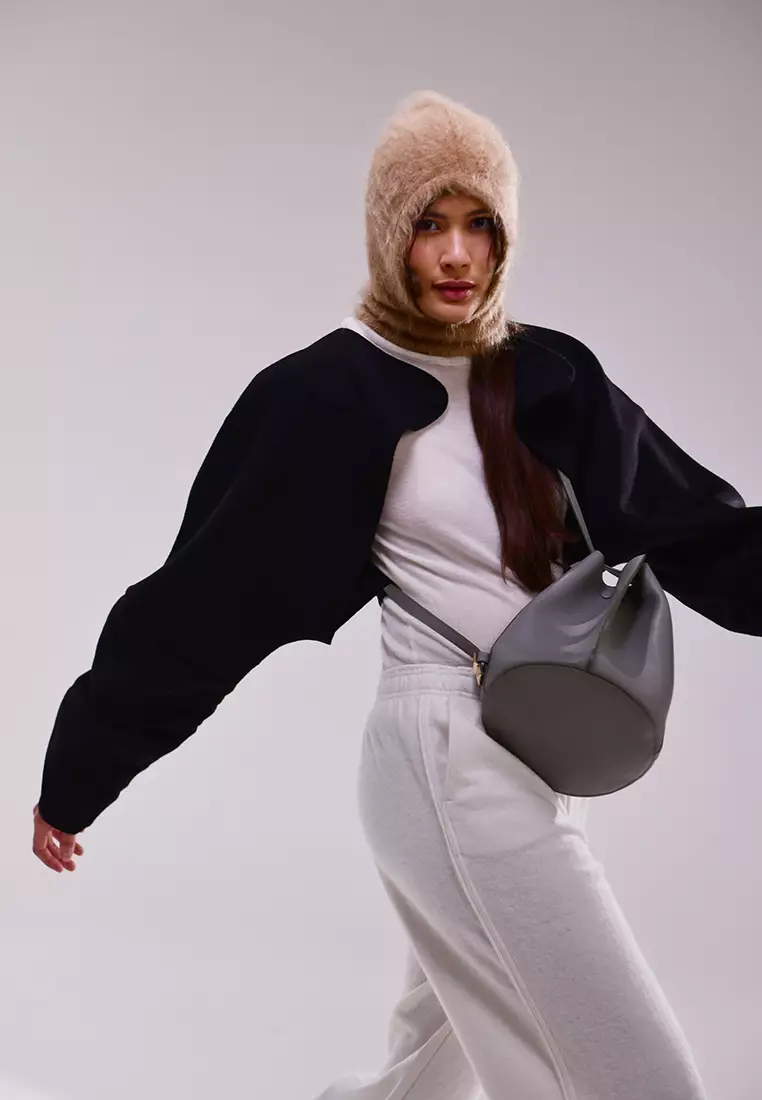 ORUKAMI Flat Hook Convertible Bucket Tote - Grey