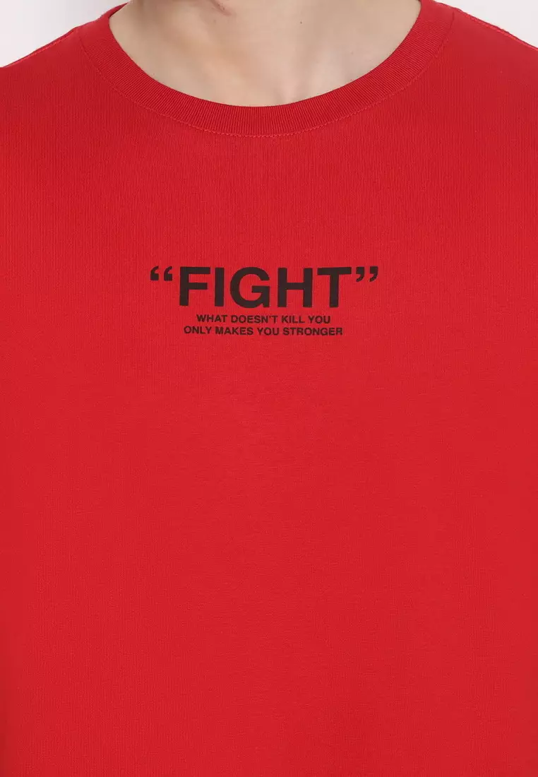 NX T-Shirt Cotton Combed Tebal Pria 207370181