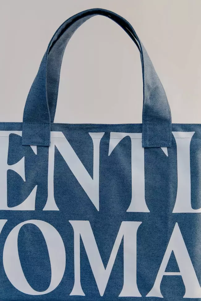 Gentlewoman Jumbo Tote Denim