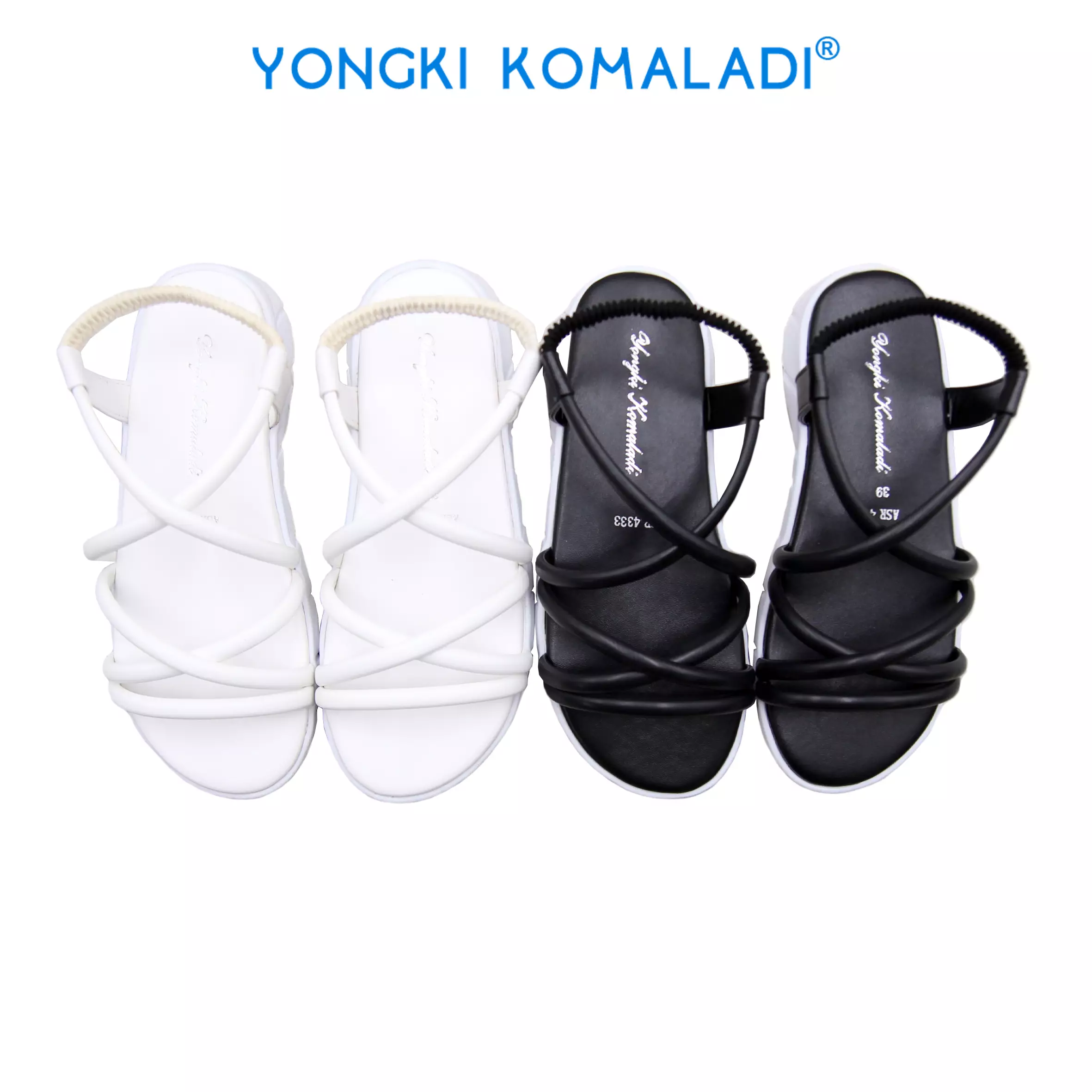 [ ORIGINAL ] YONGKI KOMALADI SANDAL OL-ASR43333-23 HITAM
